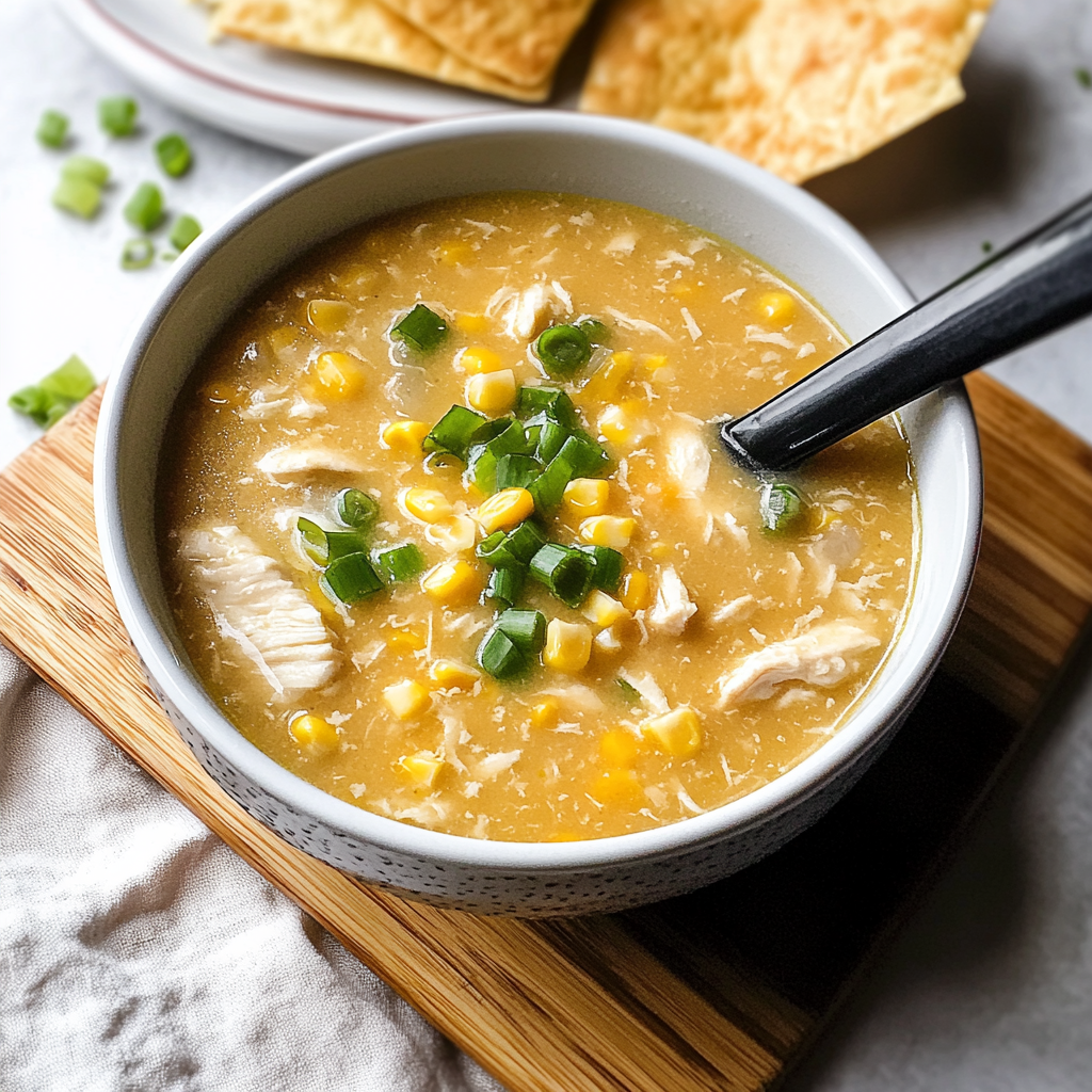 Chicken and Sweetcorn Soup