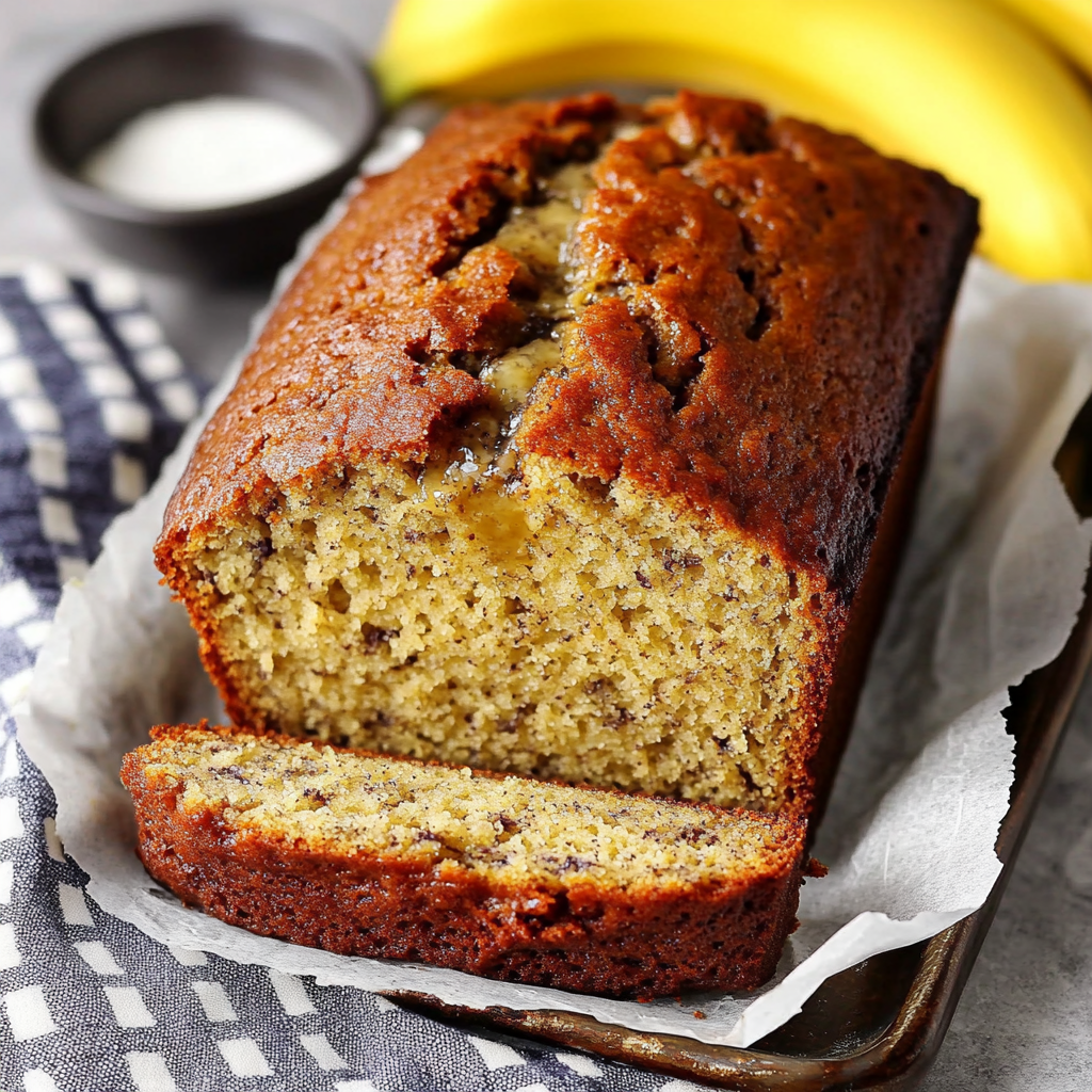 Classic Moist Banana Bread