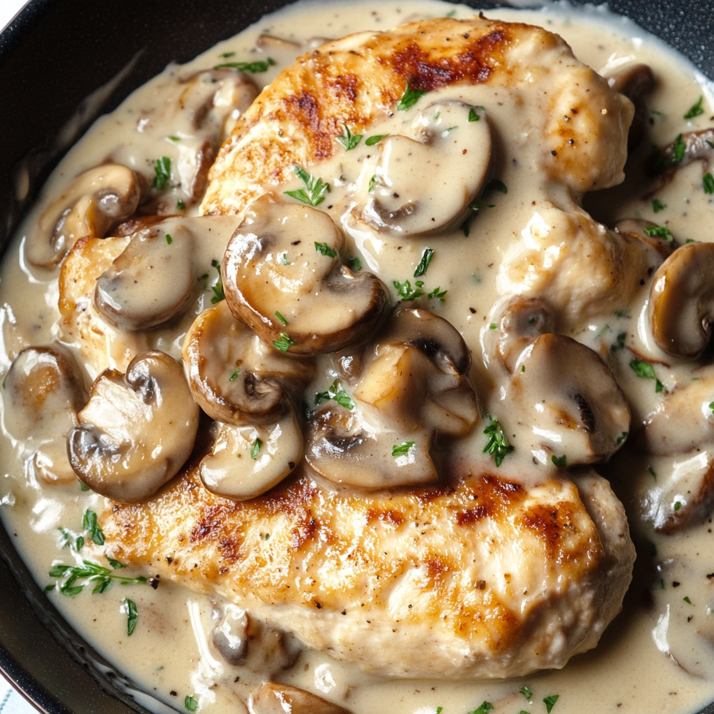 Creamy Mushroom Chicken