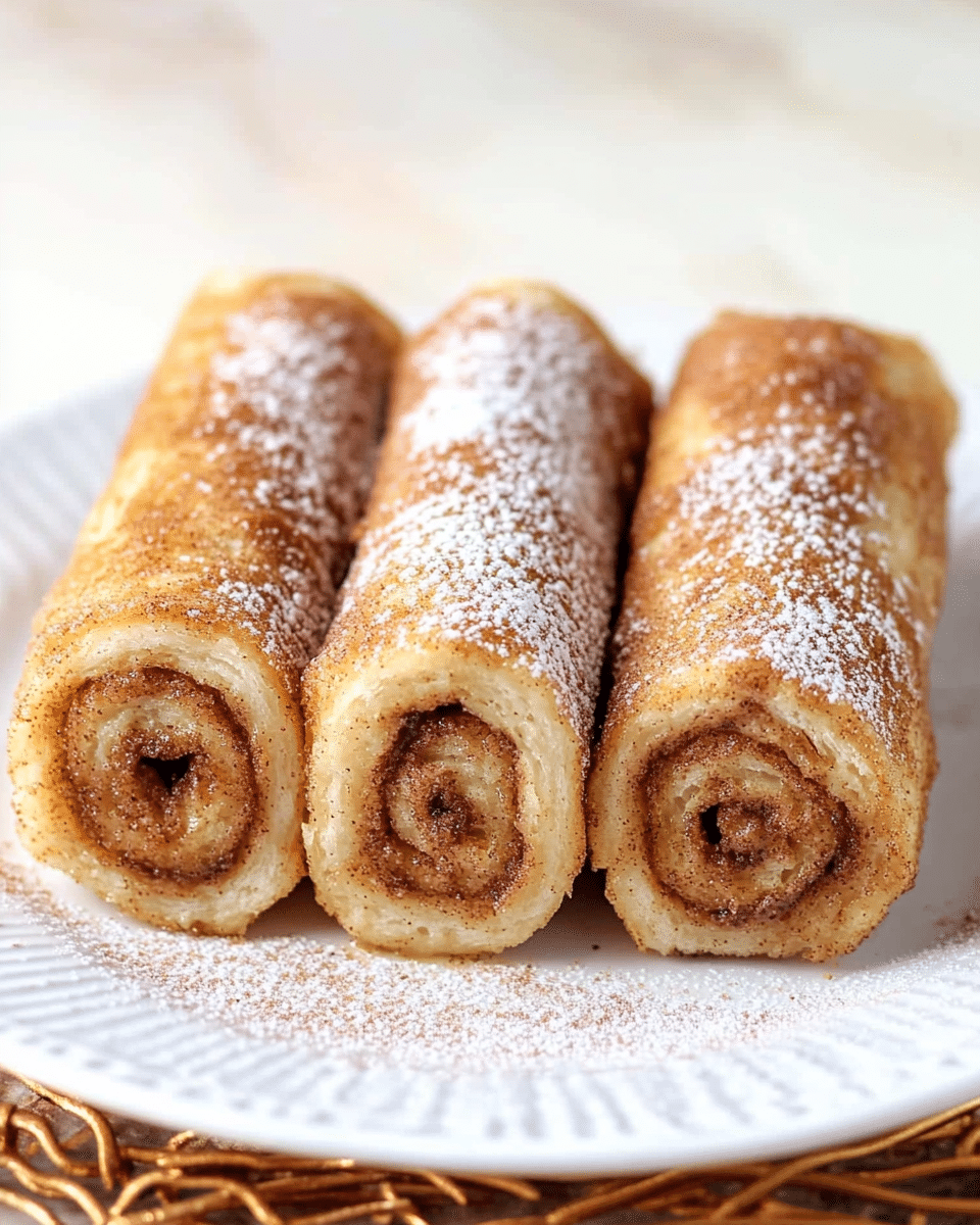 Cinnamon Roll French Toast Roll-Ups 2 Cinnamon Roll French Toast Roll-Ups