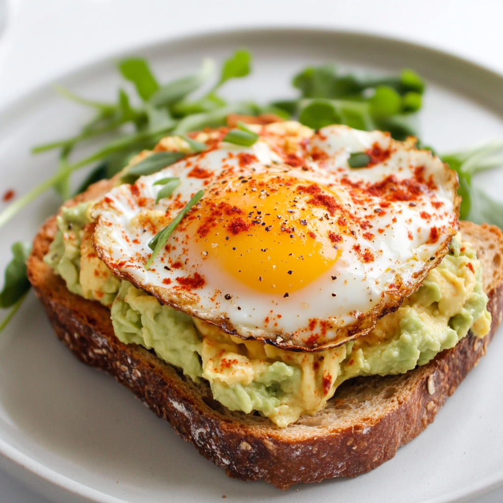 Avocado Toast with Perfect Fried Egg