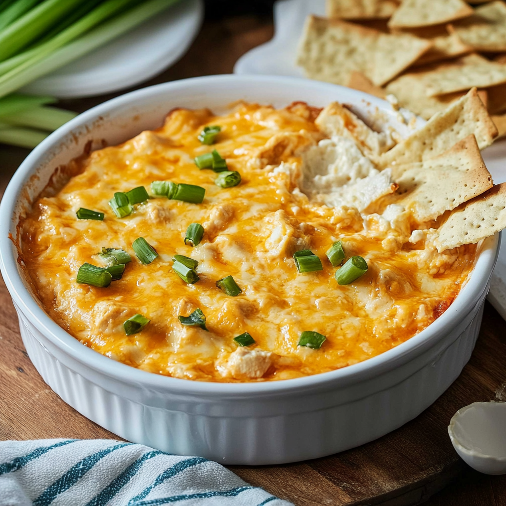 Buffalo Ranch Chicken Dip