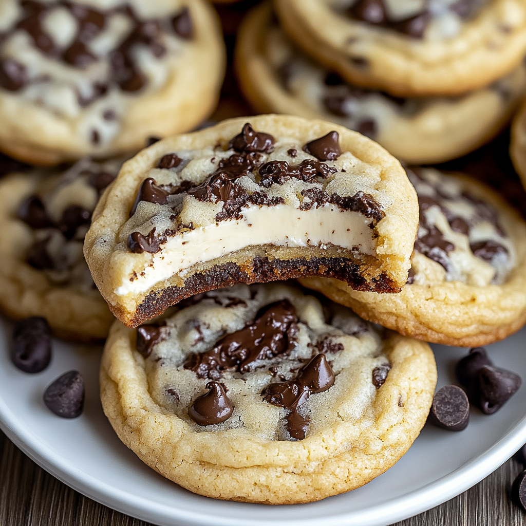 Cheesecake Chocolate Chip Cookies