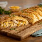 Chicken & Cheese Jalousie Bake