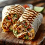 Chipotle Ranch Grilled Chicken Burrito