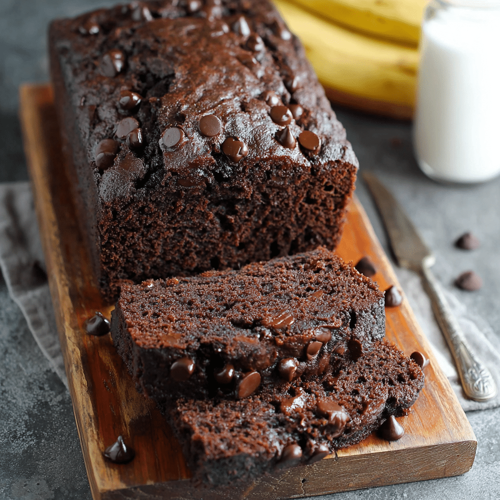 Chocolate Banana Bread