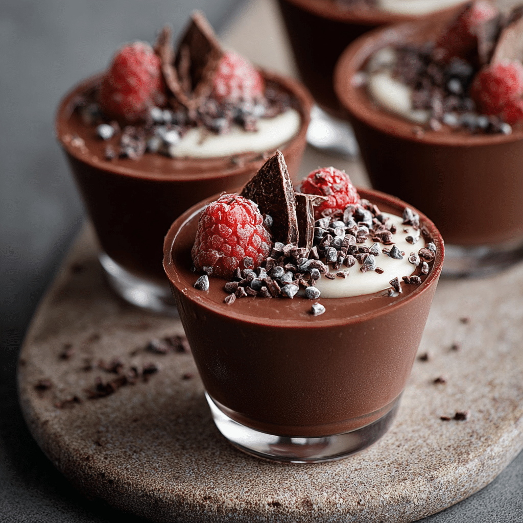 Chocolate Pots de Crème
