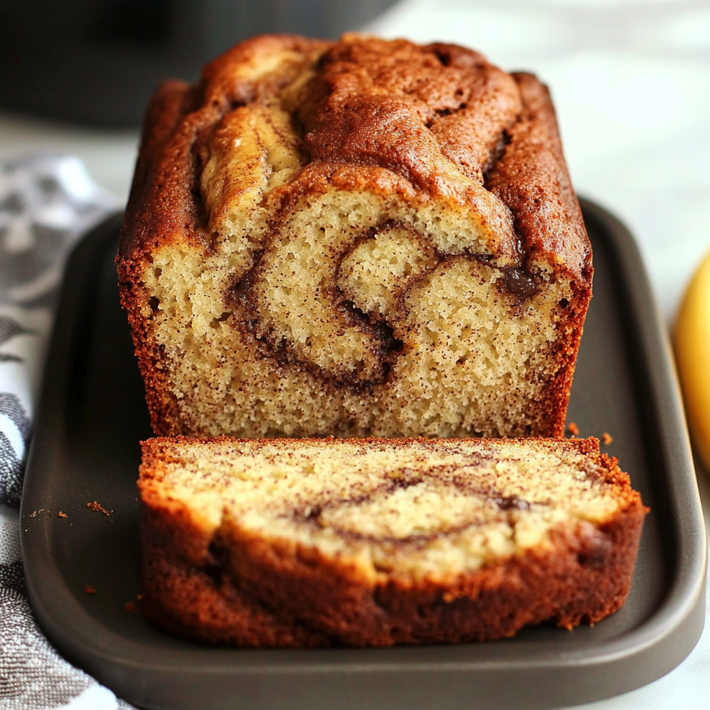 Cinnamon Swirl Banana Bread