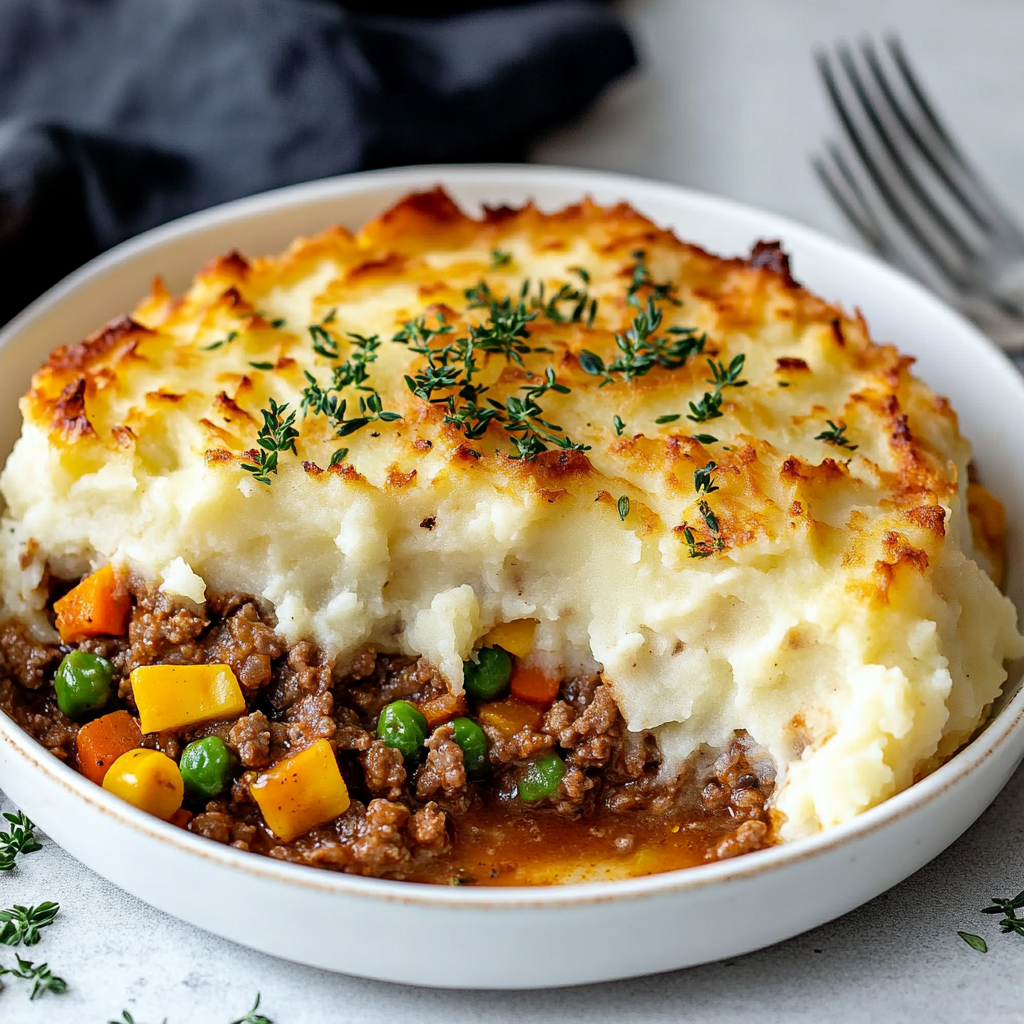 Classic Shepherd’s Pie with Ground Beef