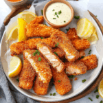 Crispy Salmon Fish Sticks