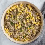 Ground Beef Stroganoff
