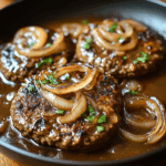Hamburger Steak with Onions and Gravy