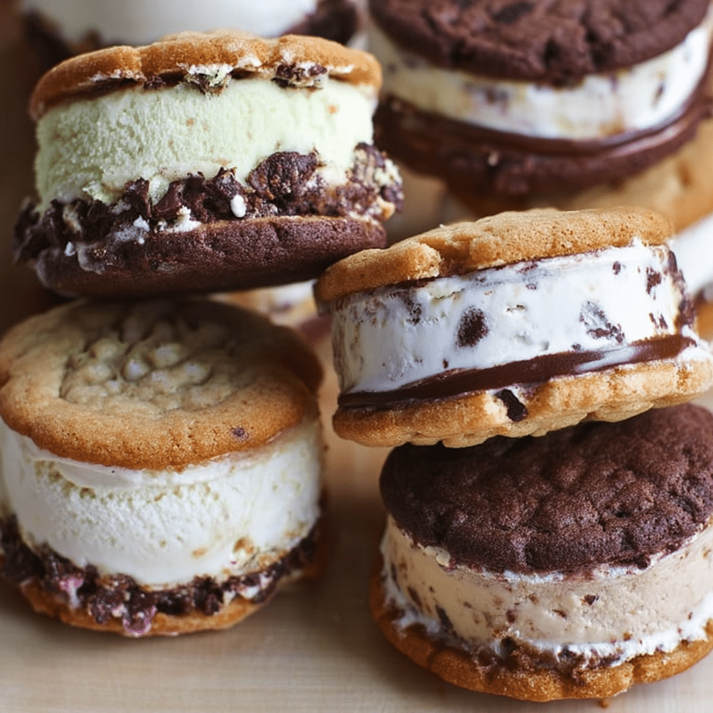 Homemade Ice Cream Sandwiches