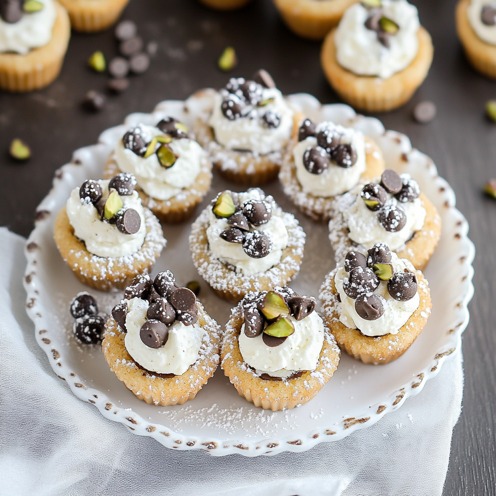 Mini Cannoli Bites