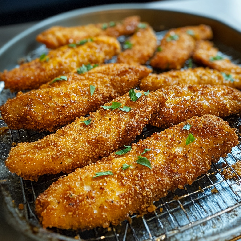 Moroccan Oven-Fried Chicken Tenders