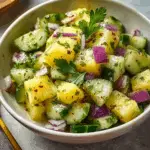 Pineapple Cucumber Salad