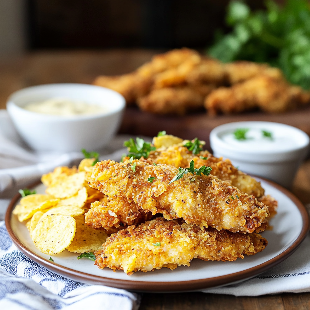 Potato Chip Chicken Strips