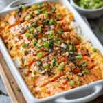 Salmon Sushi Bake