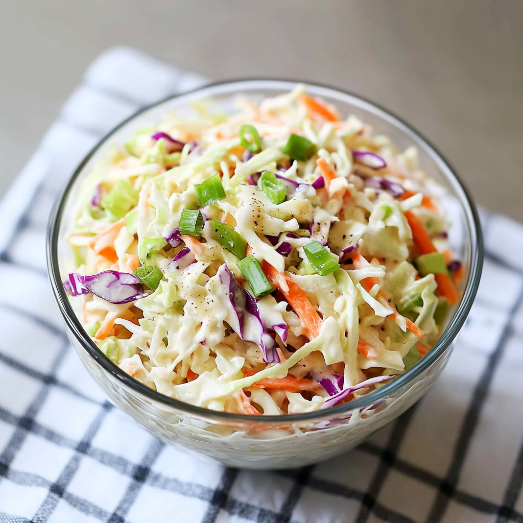 Simple & Creamy Coleslaw for Pulled Pork