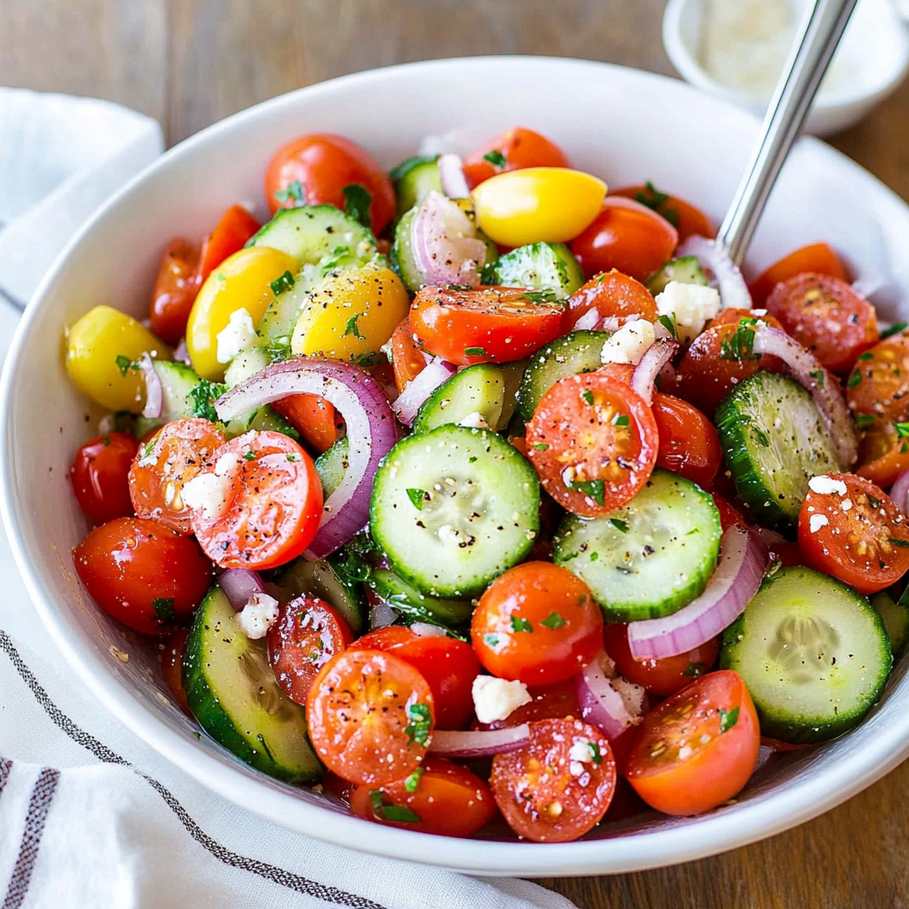 Tomato Cucumber Salad