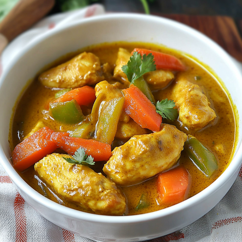 Chicken Curry with Coconut Milk