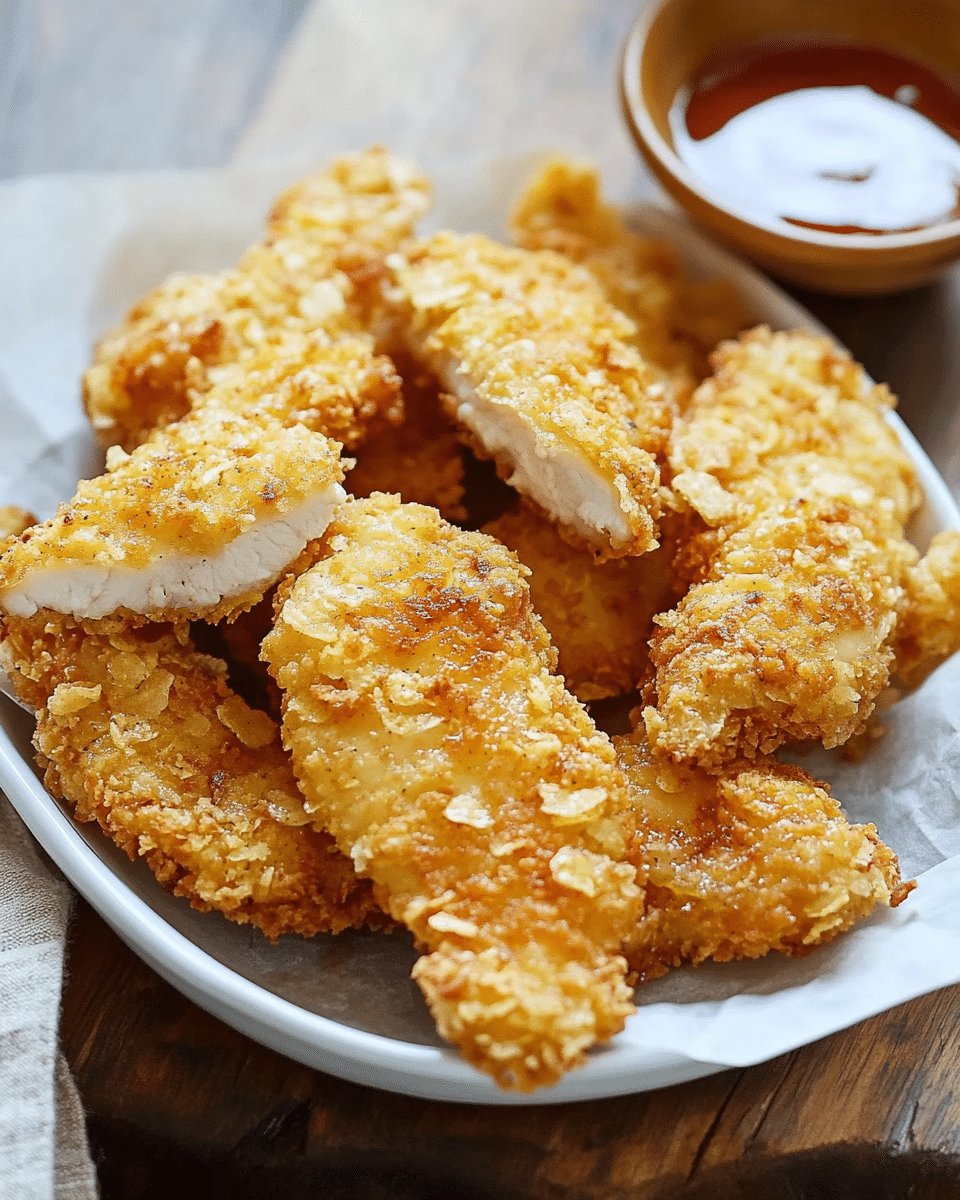 Potato Chip Chicken Strips 2 Potato Chip Chicken Strips