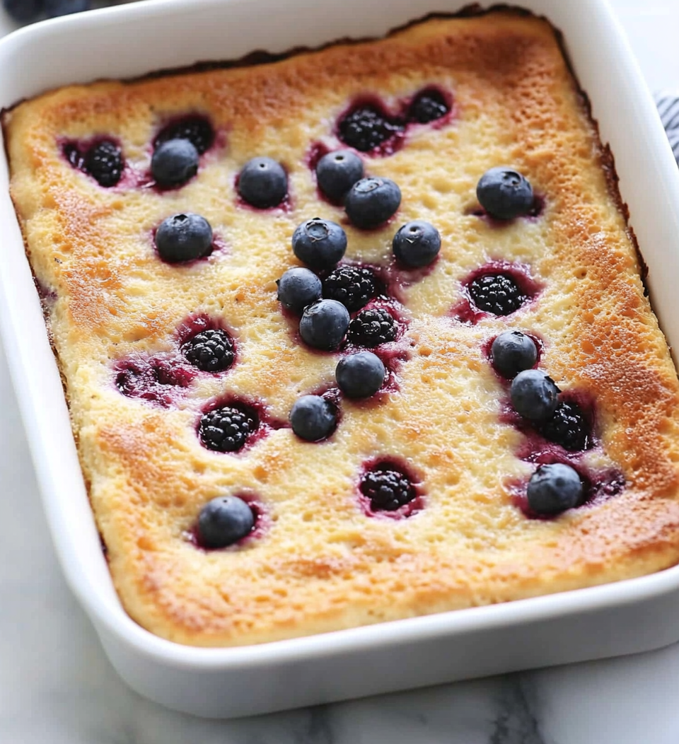 Fluffy Baked Pancake Casserole 2 Fluffy Baked Pancake Casserole