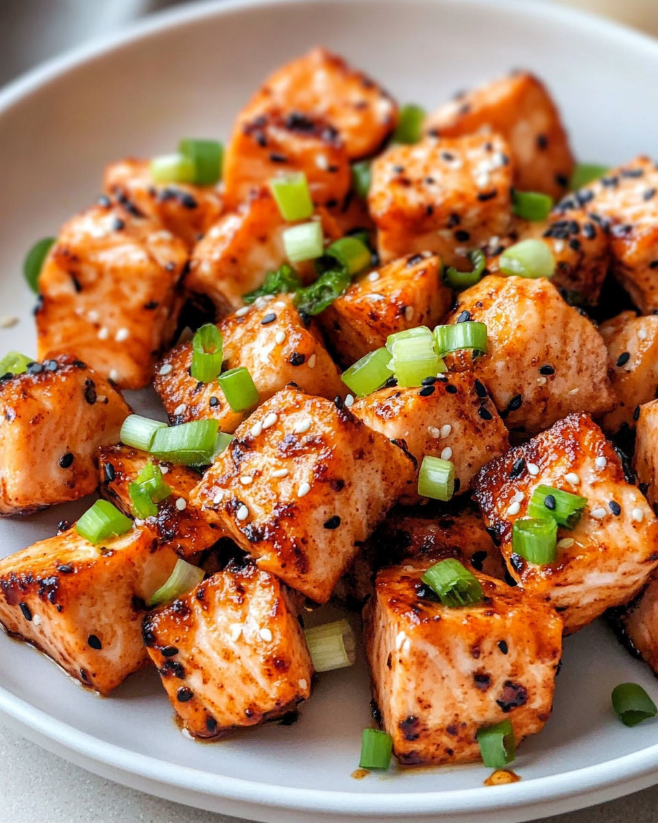 Bang Bang Salmon Bites
