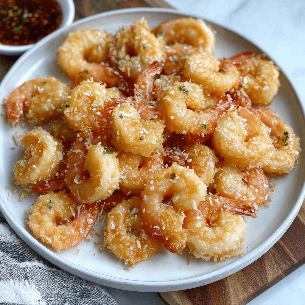 Sweet Chinese Glaze Coconut Shrimp