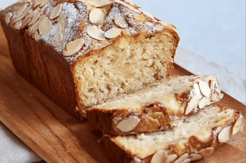 Almond Croissant Banana Bread