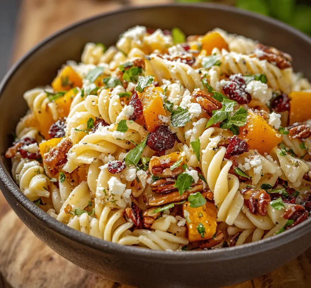 Autumn Harvest Pasta Salad