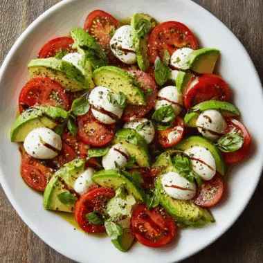 Avocado Caprese Salad