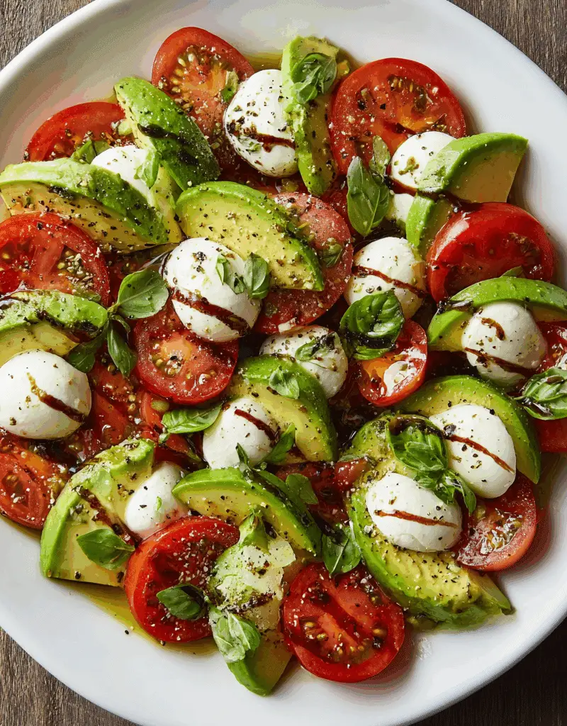 Avocado Caprese Salad