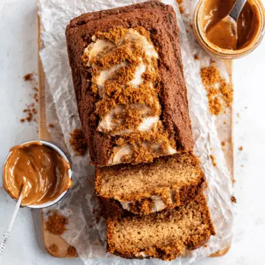 Biscoff Banana Bread