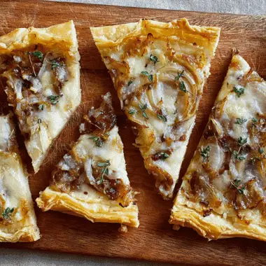 Caramelized Onion and Gruyère Tart