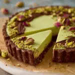 Chocolate Pistachio Tart