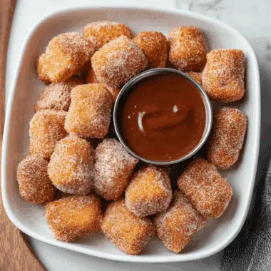 Sweet Air Fryer Churro Bites