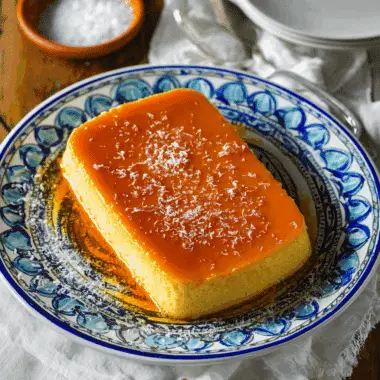 Coconut Flan from the French Antilles