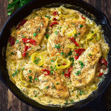 Creamy Pepperoncini Chicken