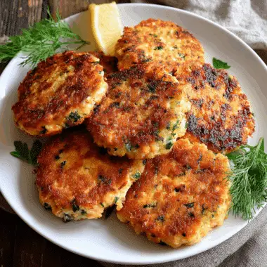 Crispy Salmon Patties
