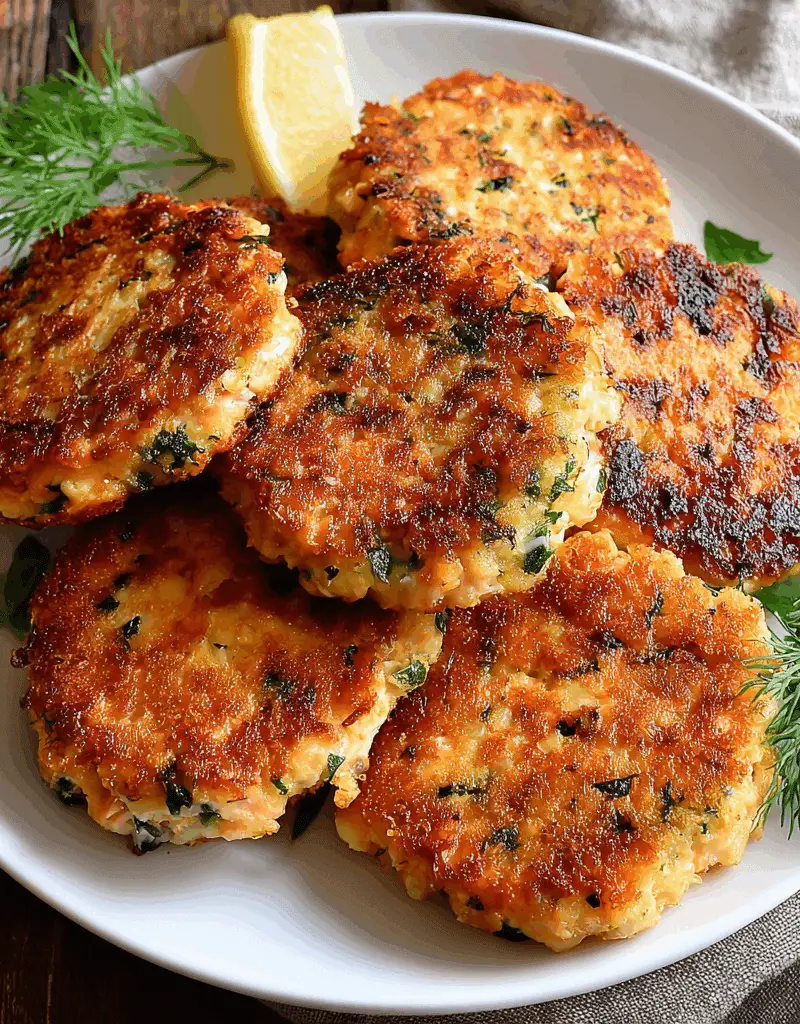 Crispy Salmon Patties