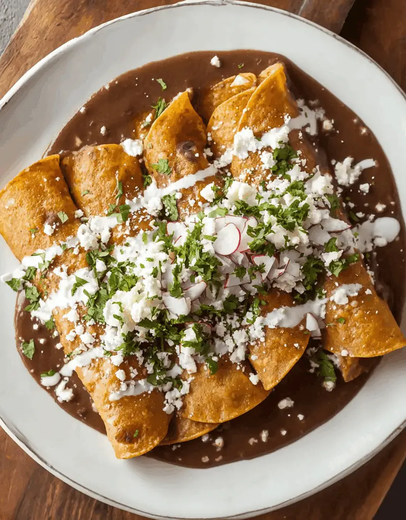 Enfrijoladas Mexicanas