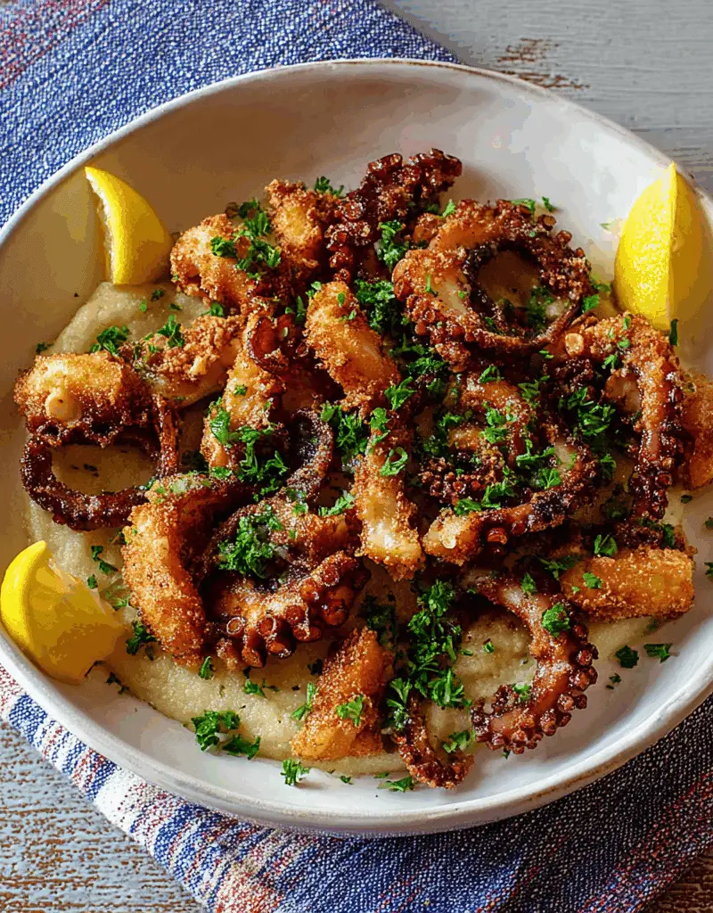 Fried Octopus