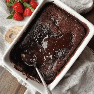 Hot Fudge Chocolate Pudding Cake