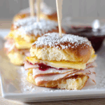Monte Cristo Style Breakfast Sliders