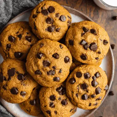 Pumpkin Chocolate Chip Cookies