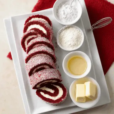 Red Velvet Cake Roll