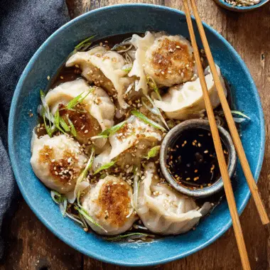 Sesame Chicken Dumplings
