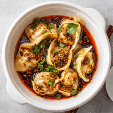 Sichuan Chili Oil Wontons