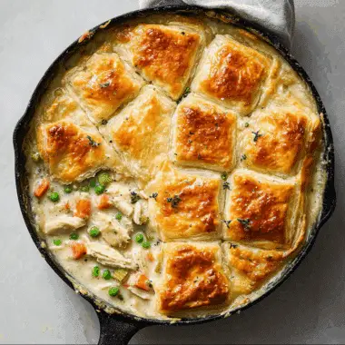 Skillet Chicken Pot Pie